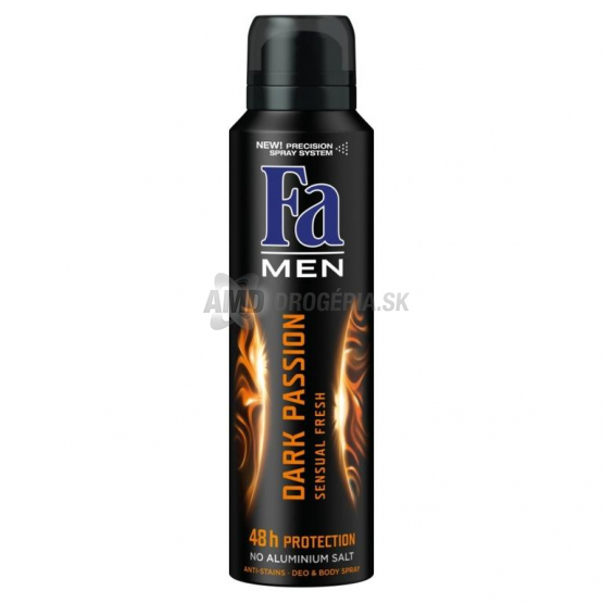 FA DEODORANT FOR MEN DARK PASSION 150 ML