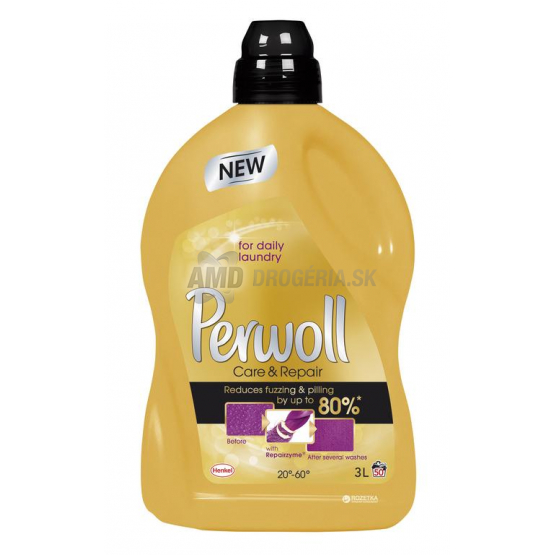 PERWOLL PRACÍ GÉL GOLD CARE REPAIR 50 PD 
