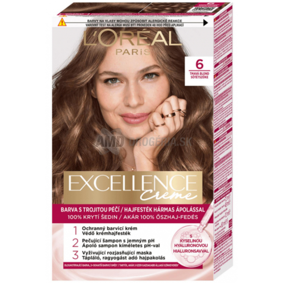 LOREAL EXCELLENCE 6 TMAVÁ BLOND