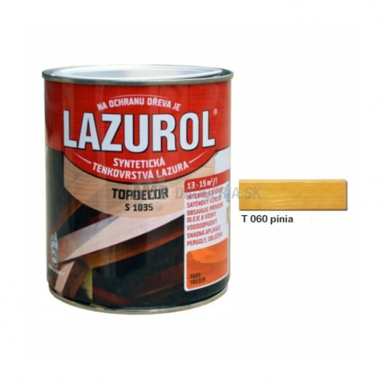 LAZUROL TOPDECOR PÍNIA T060 2,5 L