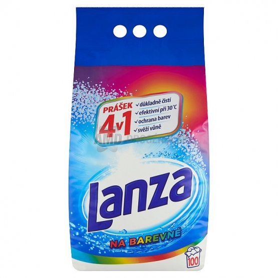 LANZA PRACÍ PRÁŠOK COLOR 100 PD  7.5kg