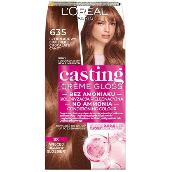 LOREAL CASTING 635 ČOKOLÁDOVÝ BONBON