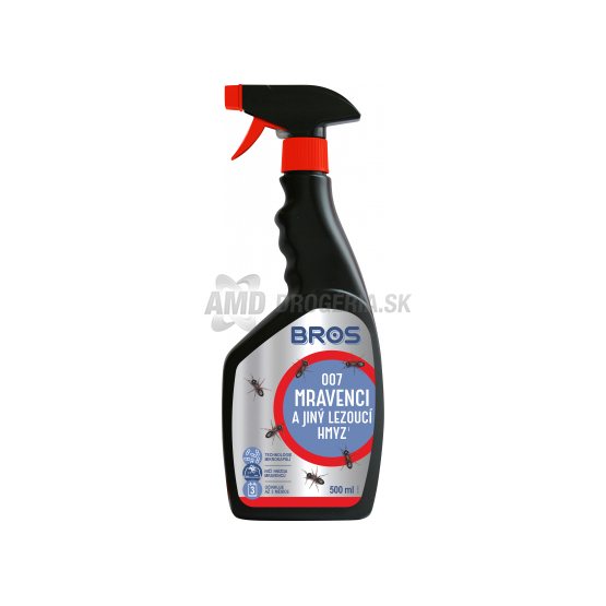 BROS SPREJ NA MRAVCE A LEZÚCI HMYZ 500 ML