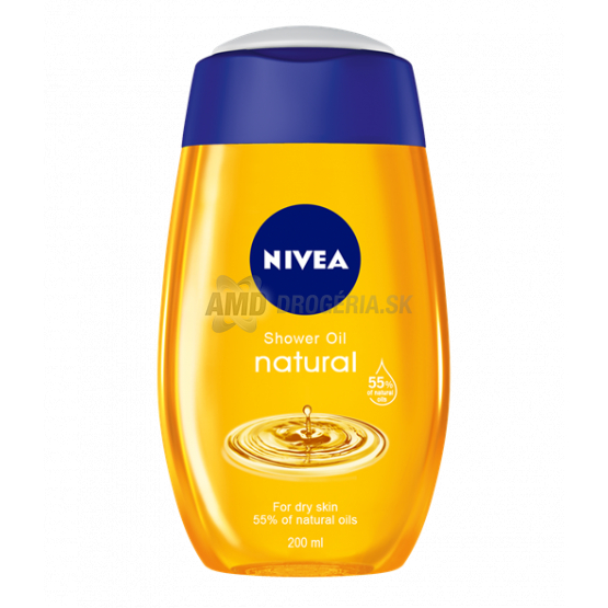 NIVEA SPRCHOVÝ GÉL NATURAL OIL 200 ML