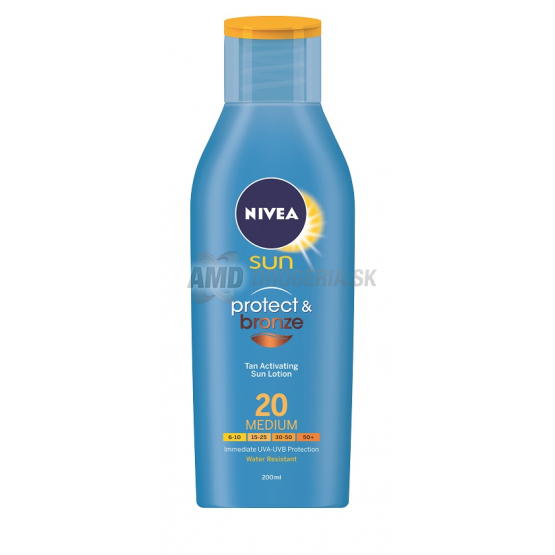 NIVEA SUN BRONZE OF20 200 ML