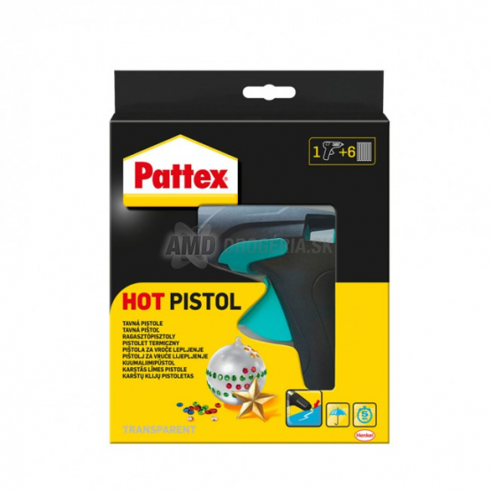PATTEX HOT PIŠTOL + 6 PATRONOV 20G