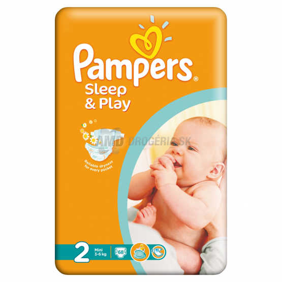 PAMPERS SLEEP A PLAY KAMILKA 2 (3 - 6 KG) 68 KS
