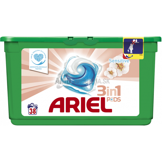 ARIEL TABLETY 3in1 SENSITIVE 38 KS