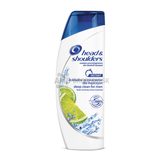 HEAD AND SHOULDERS ŠAMPÓN DEEP CLEAN FOR MEN 400 ML