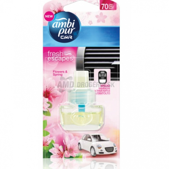 AMBI PUR AUTO FLOWERS&SPRING NÁHRADNÁ NÁPLŇ 7 ML
