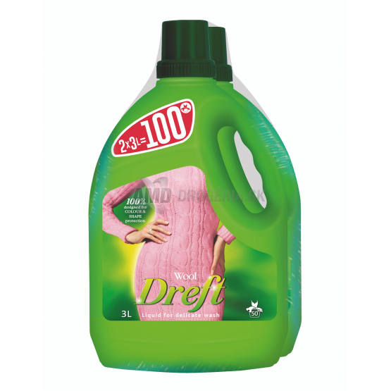 DREFT GÉL WOOL 100PD 2X3L