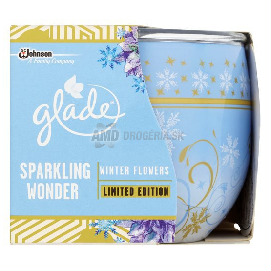 GLADE SVIEČKA WINTER FLOWERS 120G