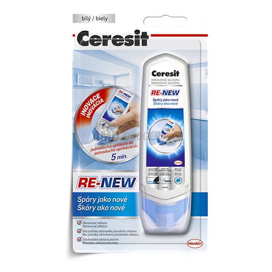 CERESIT OBNOVOVAČ SILIKÓNOV RE-NEW 100 ML