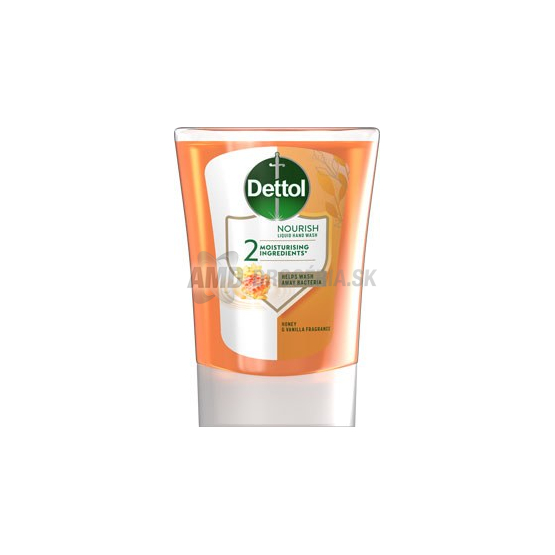 DETTOL BEZDOTYKOVÝ DAVKOVAČ NÁHRADNÁ NÁPLŇ VANILKOVÝ KVET 250ML
