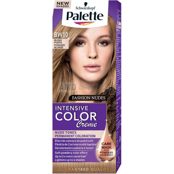PALETTE COLOR CREME BW10 PÚDROVÝ BLOND
