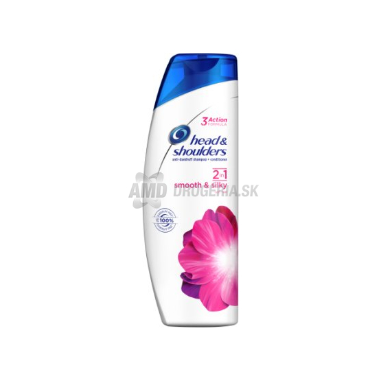 HEAD SHOULDERS ŠAMPÓN 400ML SMOOTH A SILKY 2V1
