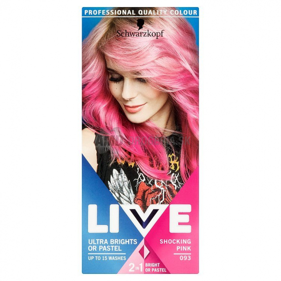 SCHWARZKOPF LIVE ULTRA BRIGHT SHOCKING PINK 093 