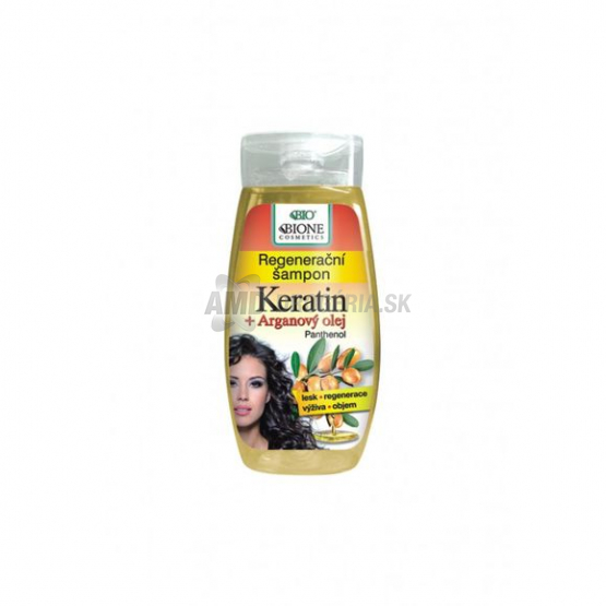 BC BIO ŠAMPÓN KERATÍN + ARGÁNOVÝ OLEJ 260 ML