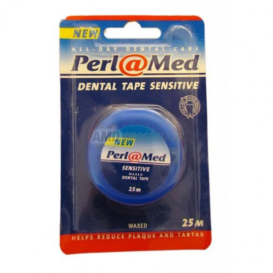 PERL A MED DENTÁLNA NIŤ SENSITIVE 25 M