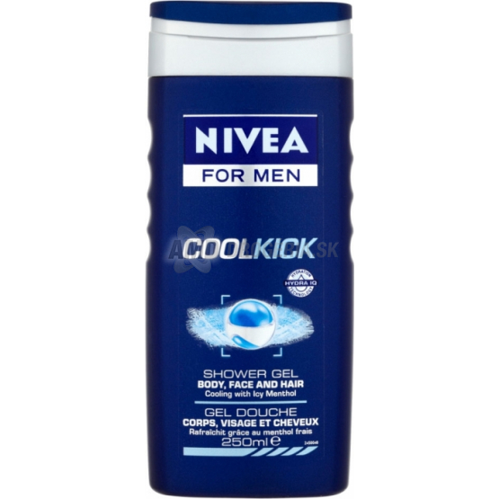 NIVEA  FOR MEN SPRCHOVÝ GÉL  COOL KICK 250 ML
