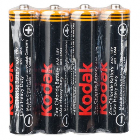 BATERIA AAA R03 KODAK CELE BALENIE 4 KS