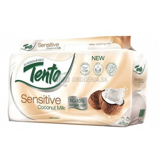 TENTO TOALETNÝ PAPIER COCONUT 8 KS