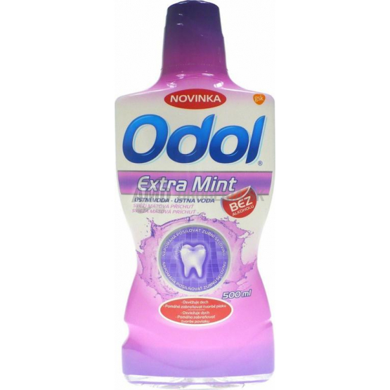 ODOL ÚSTNA VODA EXTRA MINT 500 ML