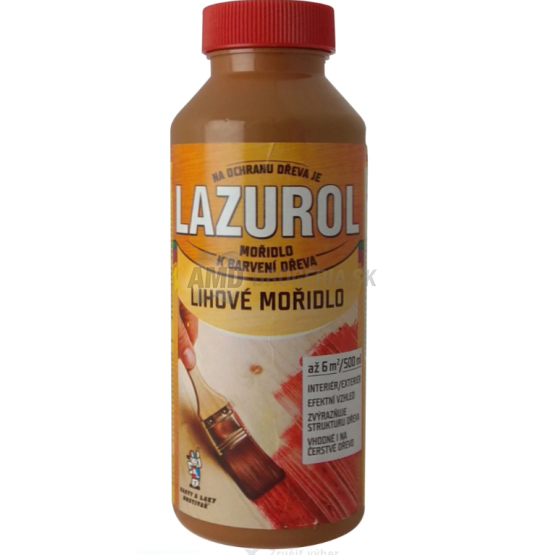 LAZUROL MORIDLO GAŠTAN TMAVÝ 500ML 