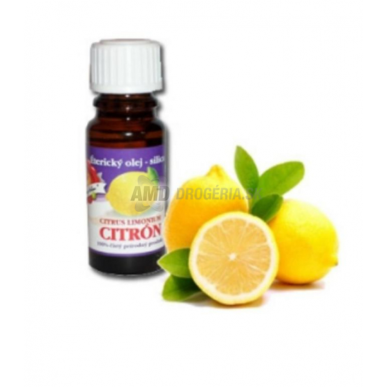 Éterický olej citrón, 10 ml