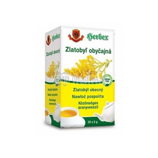 ČAJ ZLATOBYĽ OBYČAJNÝ 20 x 2 G