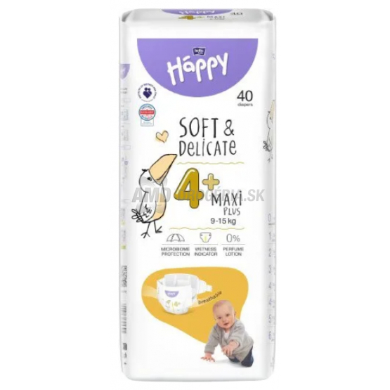 BELLA HAPPY SOFT & DELICATE 4+ 9-15KG 40KS