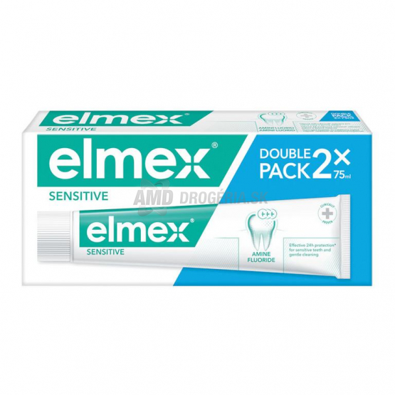 ELMEX ZUBNÁ PASTA ZELENÁ 2x75 ML