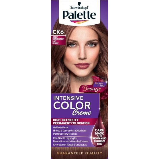 PALETTE COLOR CREME CK6 JEMNÝ ČERVENOHNEDÝ