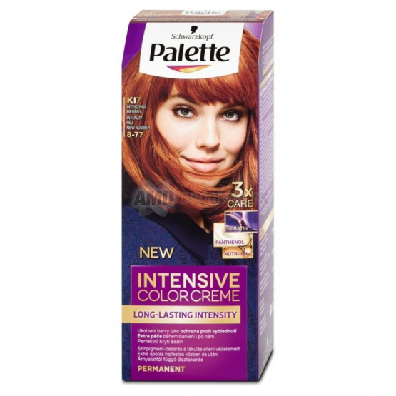 PALETTE COLOR CREME KI7 INTENZIVNY MEDENÝ