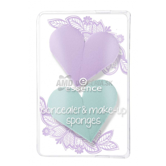 ESSENCE ŠPONGIE NA KOREKTOR A MAKE UP 2 KS