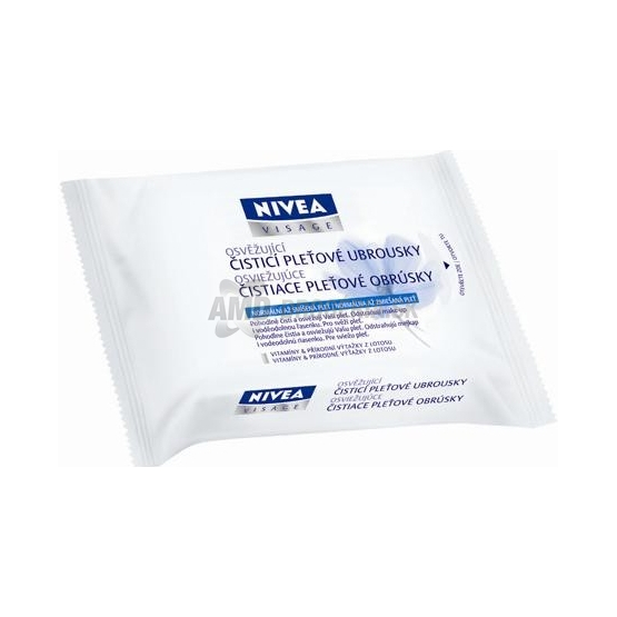 NIVEA ODLIČOVACIE OBRÚSKY NORMÁLNA/ZMIEŠANÁ PLEŤ 25 KS