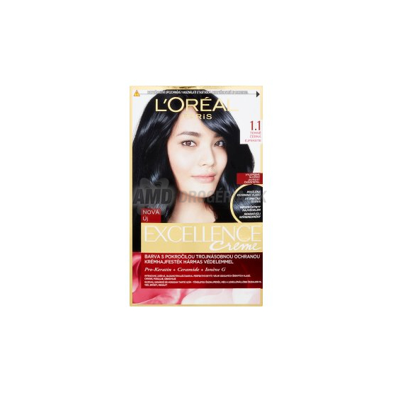 LOREAL EXCELLENCE 1.1 TEMNÁ ČIERNA