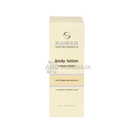 KAWAR TELOVÉ MLIEKO S MINERÁLMI Z MŔTVEHO MORA 200 ML