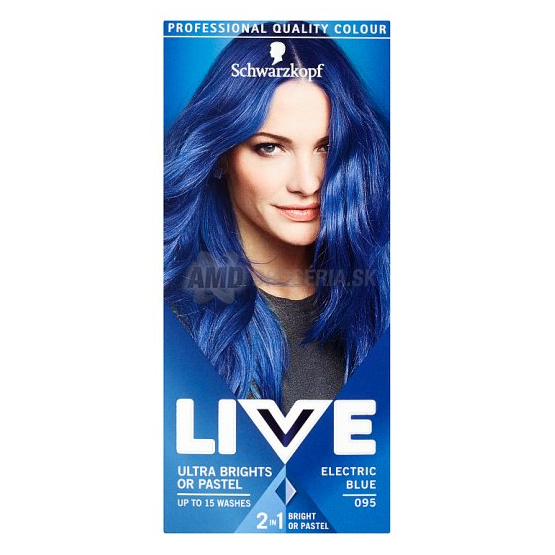 SCHWARZKOPF LIVE ULTRA BRIGHT 095 SHOCKING BLUE