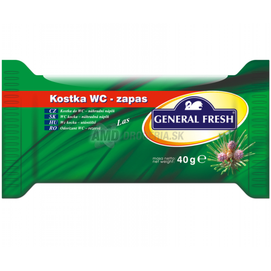 GENERAL WC NÁHRADNÁ NÁPLŇ FOREST 40 G
