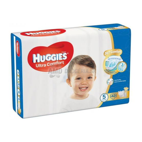 HUGGIES ULTRA COMFORT 5 12-22 KG 42 KS 