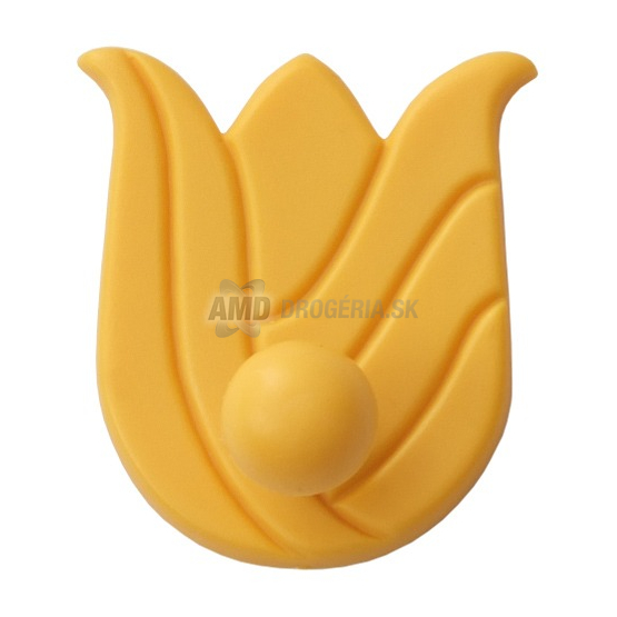 Háčik Tulipán detský, žltý, 1 ks