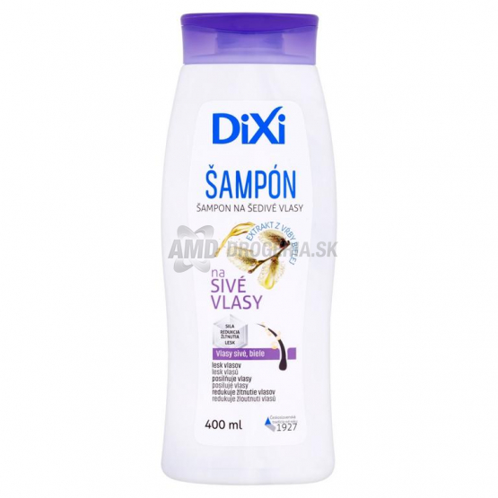 DIXI ŠAMÓON NA SIVÉ VLASY 400 ML 
