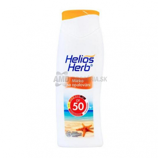 HELIOS HERB OPAĽOVACIE MLIEKO NA OPAĽOVANIE OF 50 200 ML