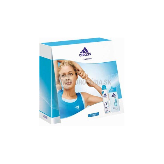 KAZETA ADIDAS ACTION FRESH DEODORANT 150 ML + SPRCHOVÝ GÉL 250 ML