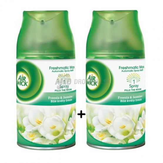AIR WICK AUTOMATIC NÁHRADNÁ NÁPLŇ DUO BIELE KVETY 2x250 ML