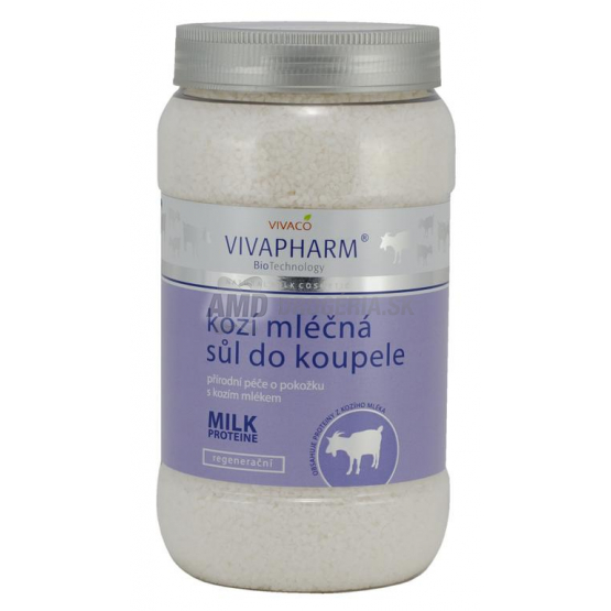 VIVAPHRAM KOZIA SOĽ DO KÚPEĽA REGENERAČNÁ 1200 G