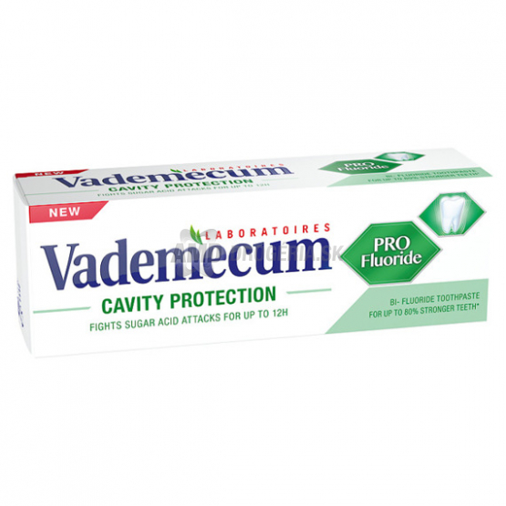 VADEMECUM ZUBNÁ PASTA PRO FLUORIDE CAVITY PROTECT 75 ML