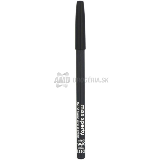 Miss Sporty Kohl Kajal ceruzka na oči 001 Magic čierna, 1 g