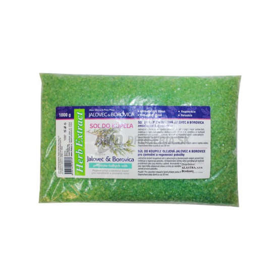 HERB EXTRACT SOĽ DO KÚPEĽA JALOVEC A BOROVICA 1 KG